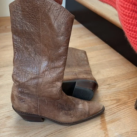 Matisse “Johnny” western/cowboy leather boots size 7 - Picture 2 of 8